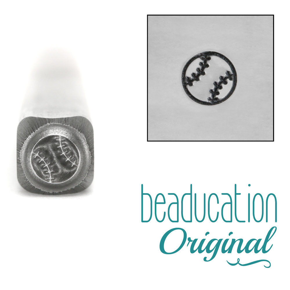 Metal Stamping Tools Baseball Metal Design Stamp - Beaducation Original